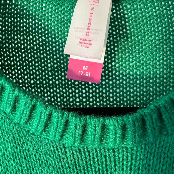 Green Meowy Christmas Sweater - Picture 5 of 5